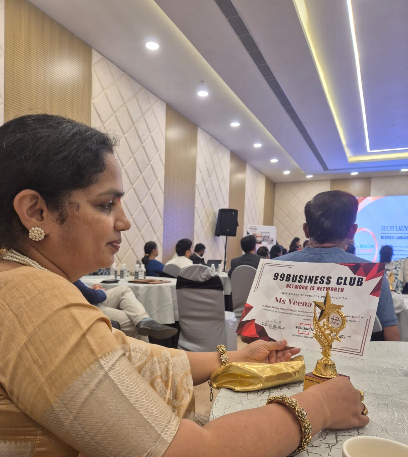 Veena Poojar, founder of Happy Healing Happy Feeling